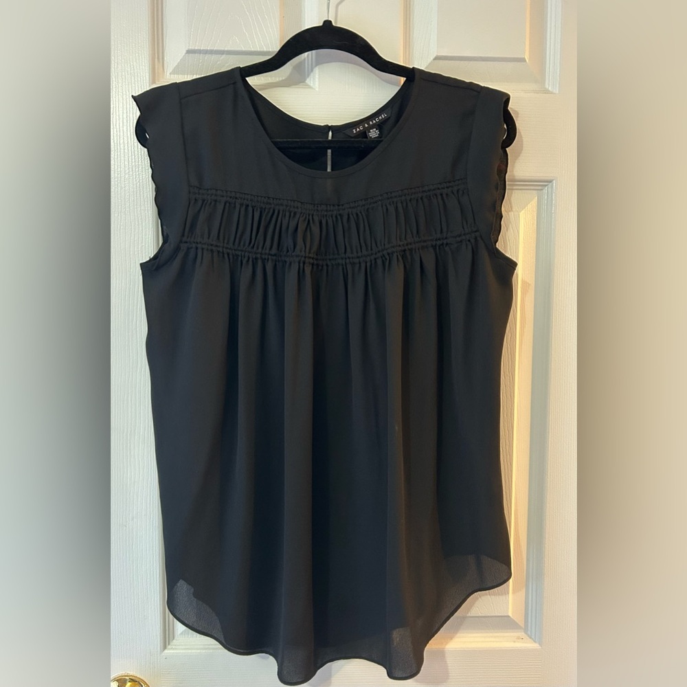 Flowy work blouse